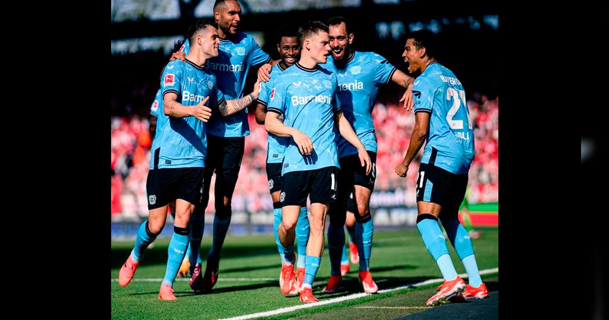 Bayer Leverkusen venció a Unión Berlín y quedó a un paso del título