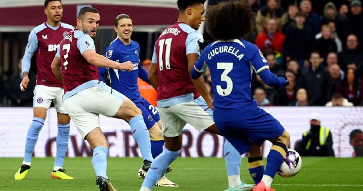 Chelsea rescató punto en su visita al Aston Villa