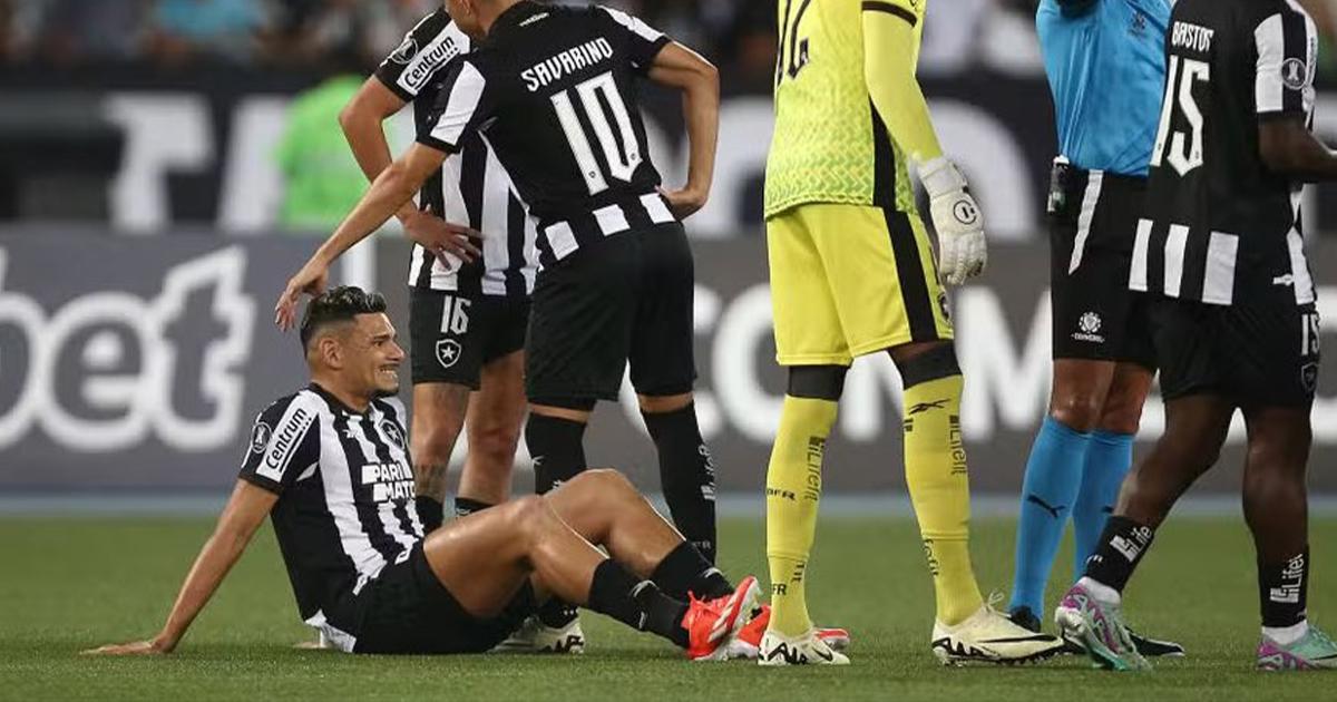 Ojo, Universitario: Botafogo sufrió dura baja por seis semanas