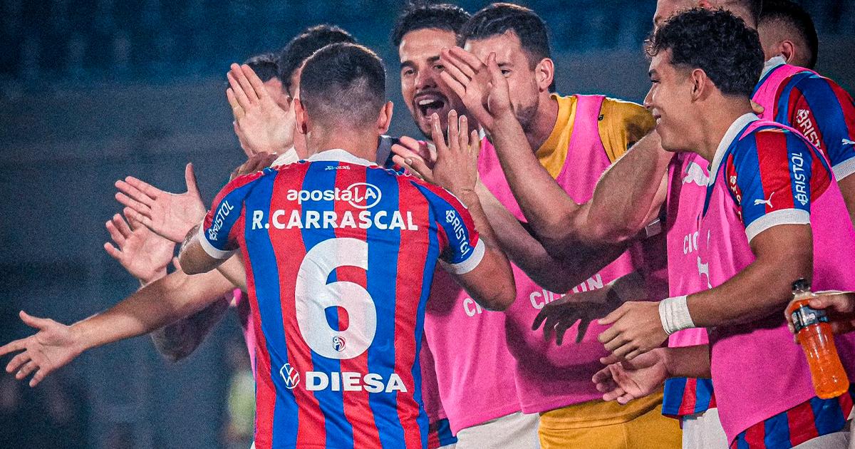 Cerro Porteño goleó a General Caballero por la liga paraguaya