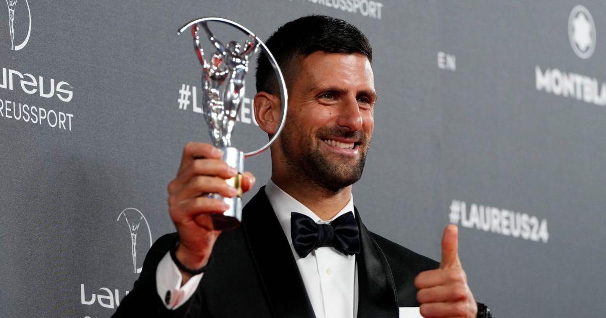 Djokovic se llevó el premio Laureus al Mejor Deportista del año
