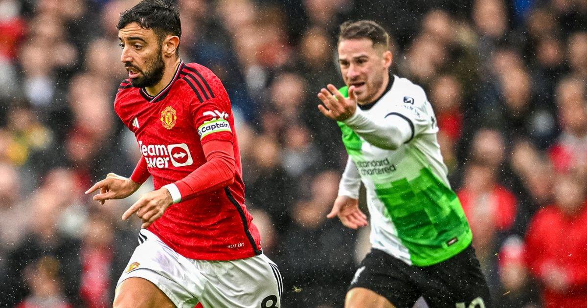 Manchester United y Liverpool empataron 2-2 en el clásico inglés