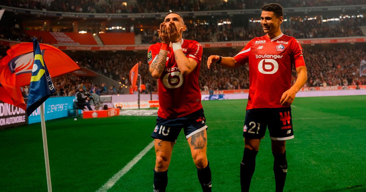 Lille venció a Marsella y se metió a zona de Champions League