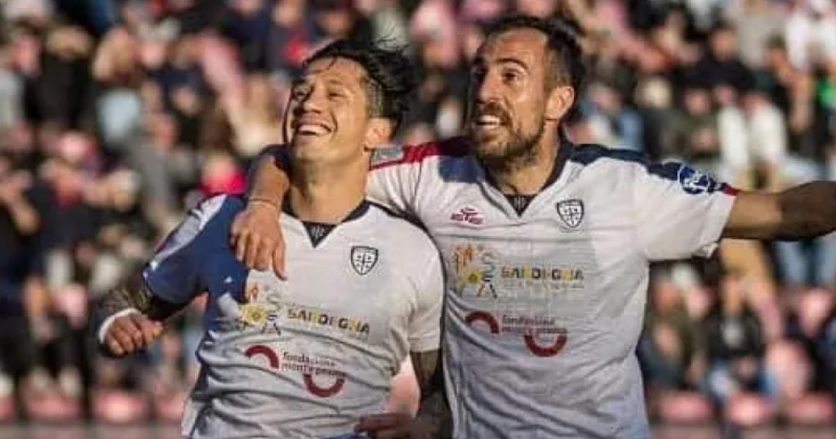 Con asistencia de Lapadula, Cagliari empató 2-2 con Inter de Milán por la Serie A