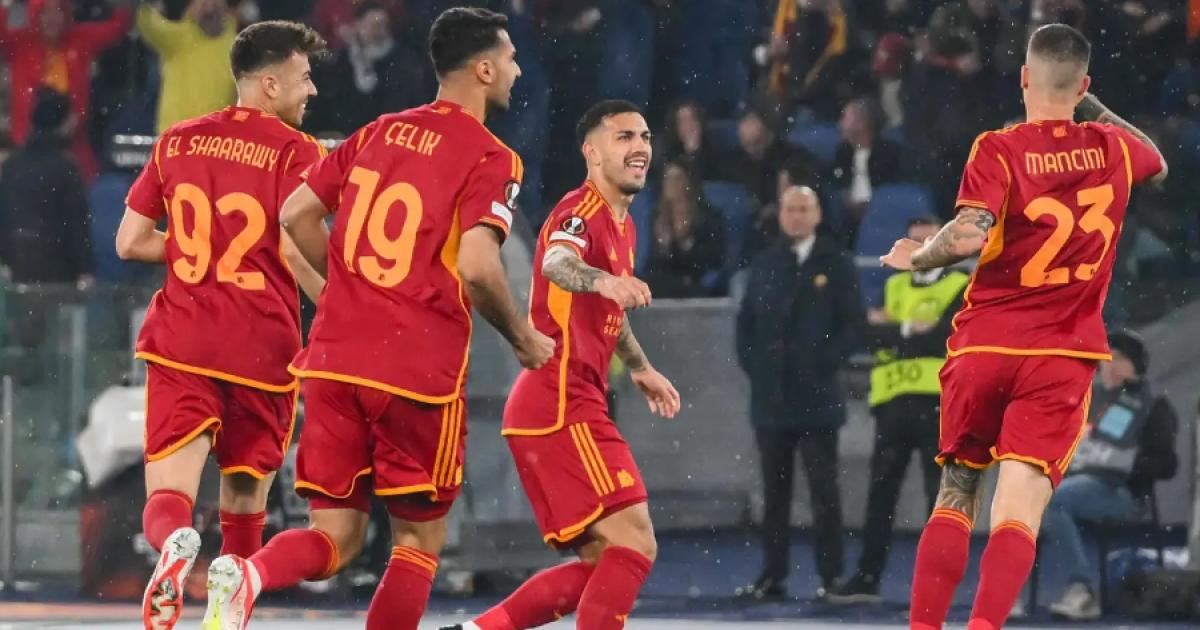 AS Roma clasificó a 'semis' de la Europa League tras vencer a AS Milán