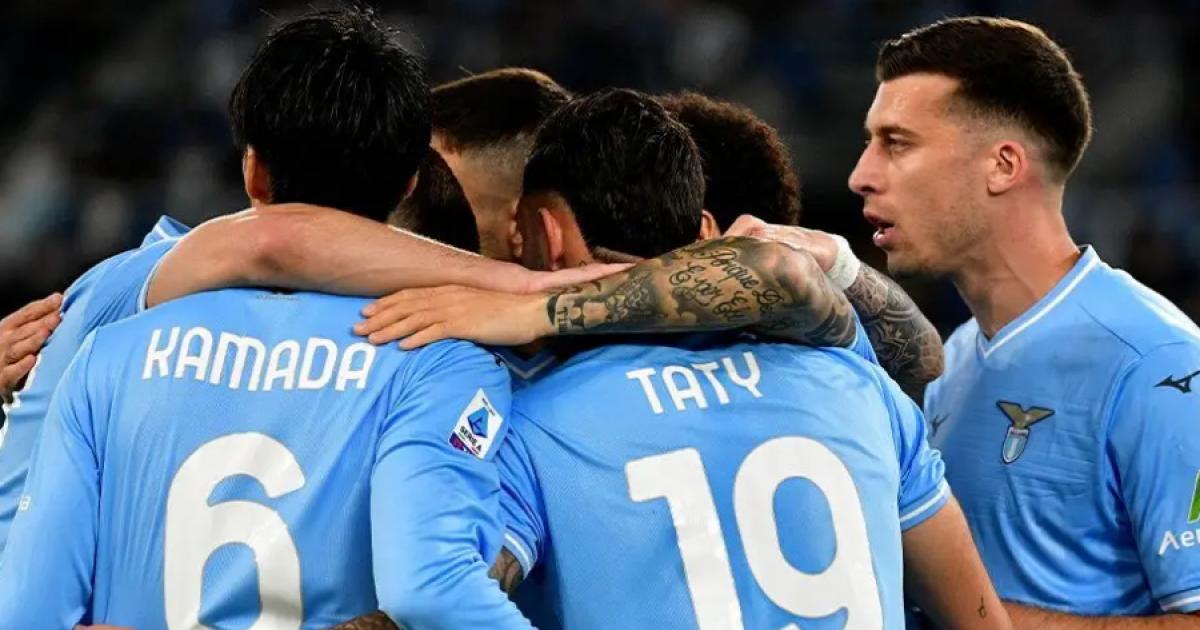 Lazio goleó por 4-1 a Salernitana y se mete a la pelea por un torneo internacional 
