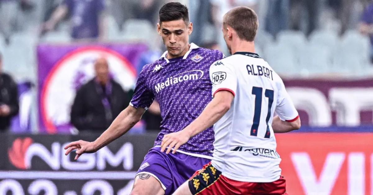 Fiorentina igualó con Genoa y continúa peleando por clasificar a un torneo internacional 