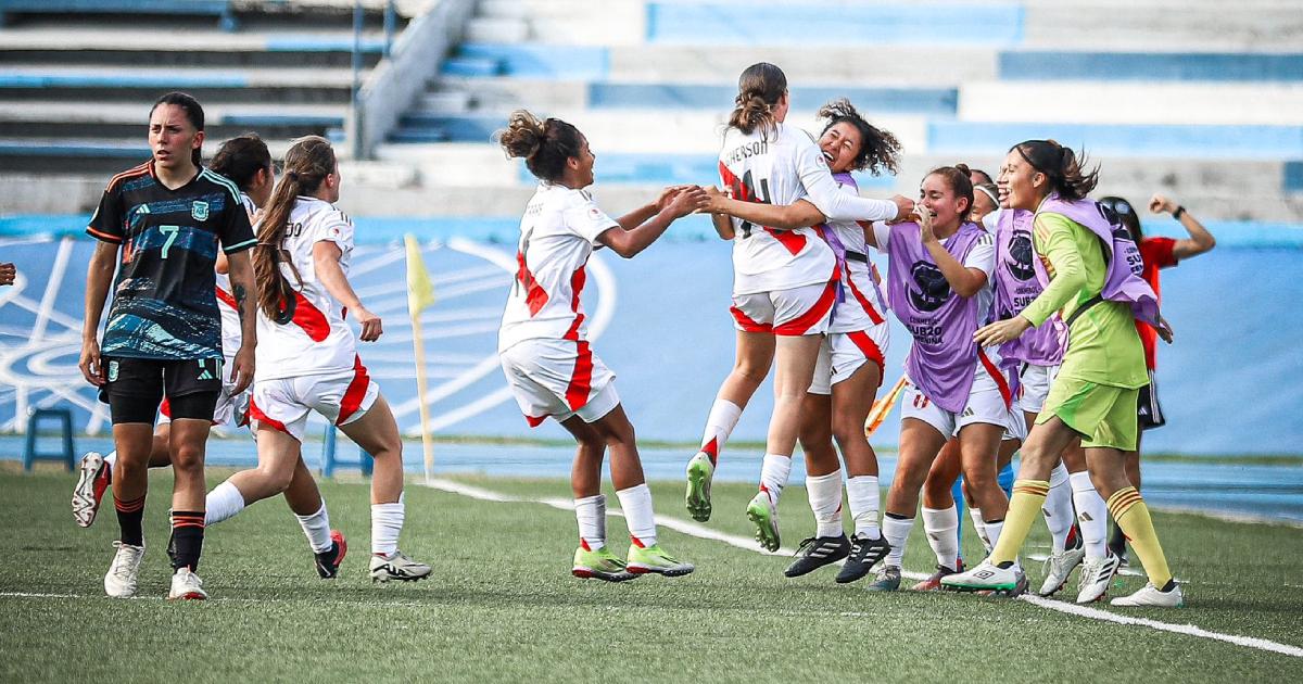 (VIDEO) Perú empató ante Argentina en el estreno del Sudamericano Sub-20