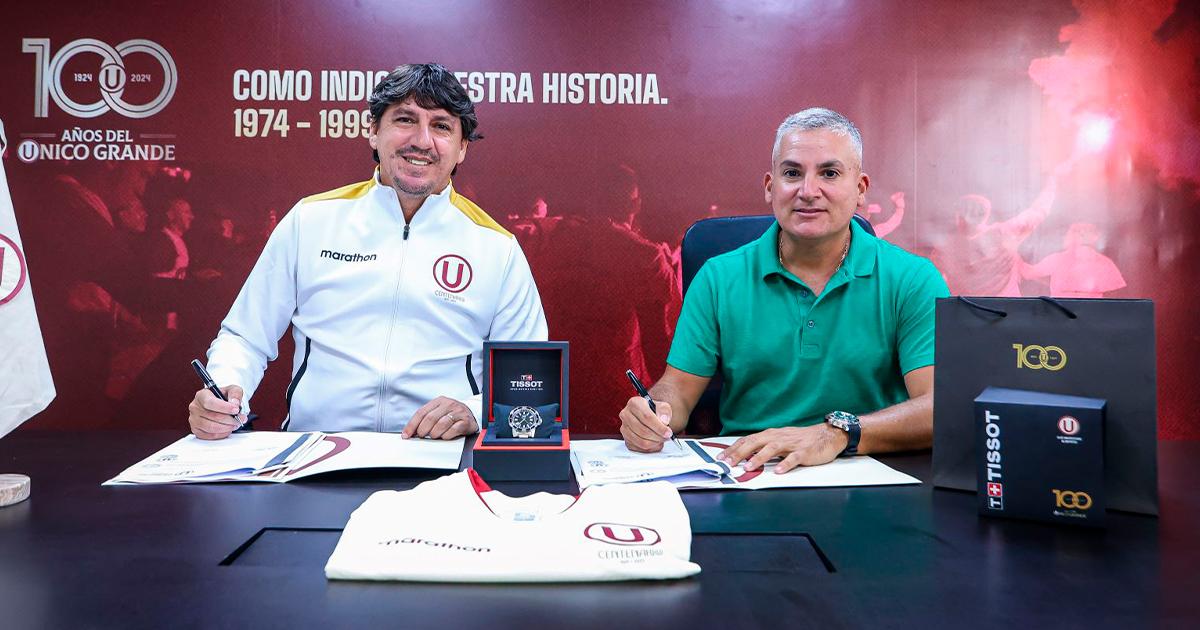 Universitario lanzó reloj de lujo de colección por su centenario