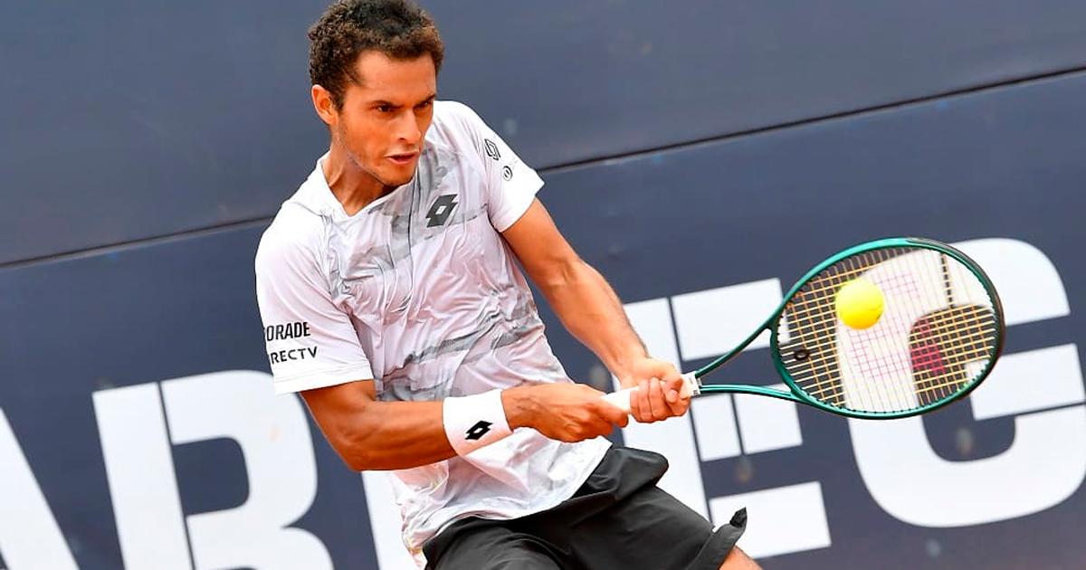Por lluvias, se postergó para mañana debut de Varillas en Challenger de Turín