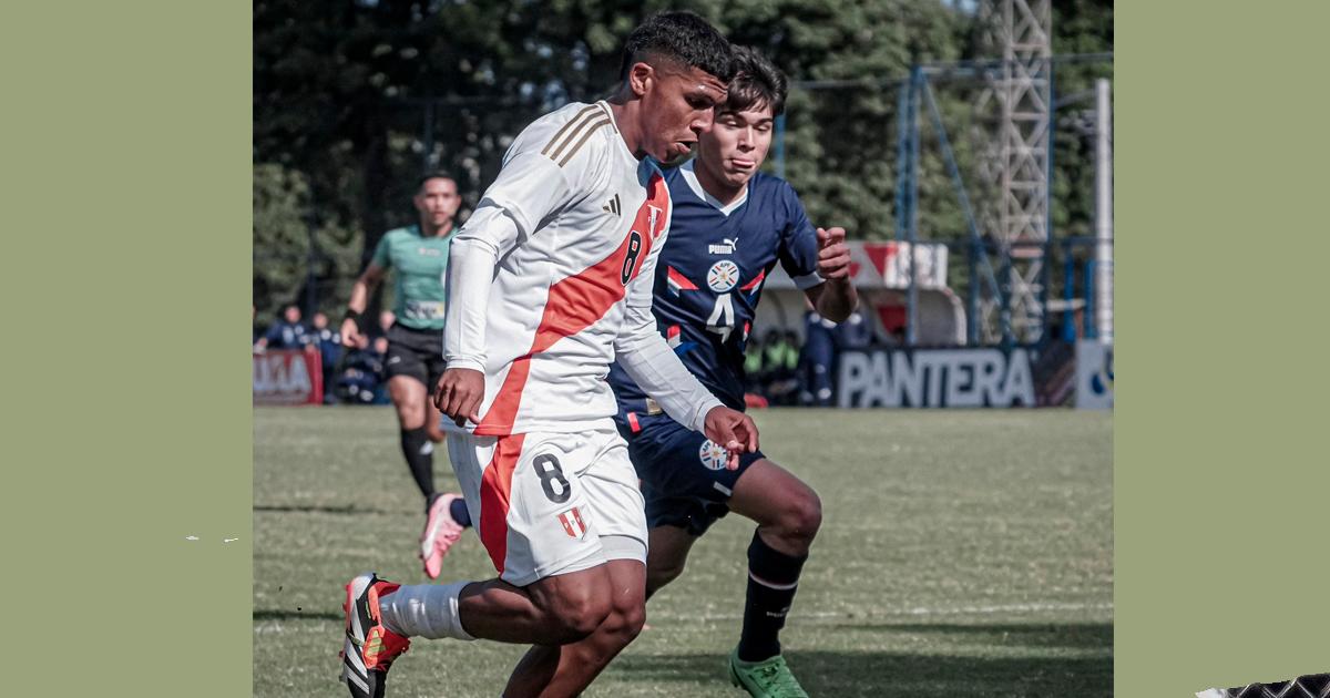 Perú Sub-17 venció a Paraguay en amistoso