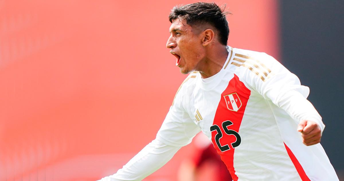 (FOTOS) Selección peruana Sub 20 venció 3-2 a Costa Rica en amistoso