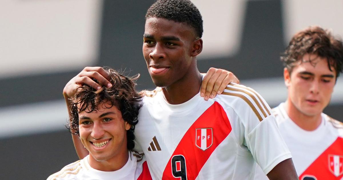 (FOTOS) Selección peruana Sub 20 venció 3-2 a Costa Rica en amistoso