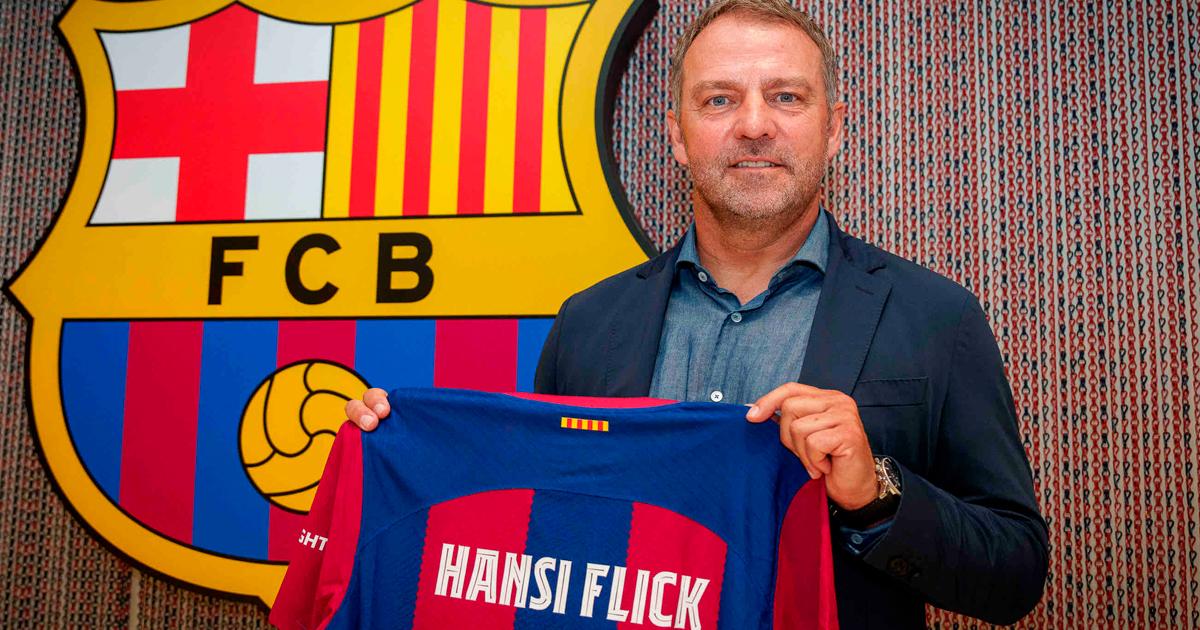 Se hizo oficial: Hansi Flick es nuevo entrenador del Barcelona de España