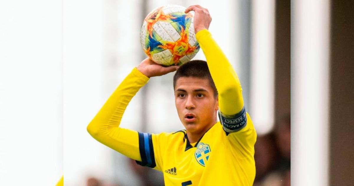 Selección sueca destacó por sus redes sociales el gran mes que tuvo Matteo Pérez