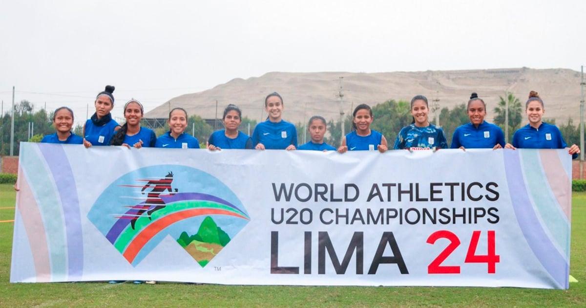 Alianza Lima femenino brinda apoyo al Mundial de atletismo U20 que se realizará en Lima