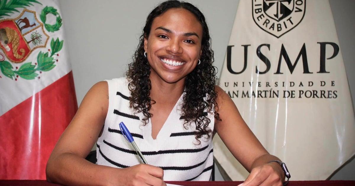 ¡Se queda! Shiamara Almeida renovó contrato con la U. San Martín+-