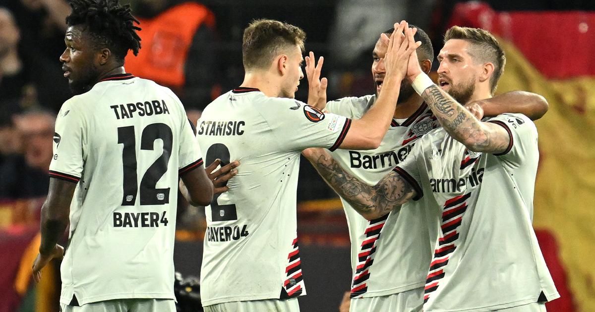 (VIDEO) Bayer Leverkusen venció a Roma y puso un pie en la final de la Europa League