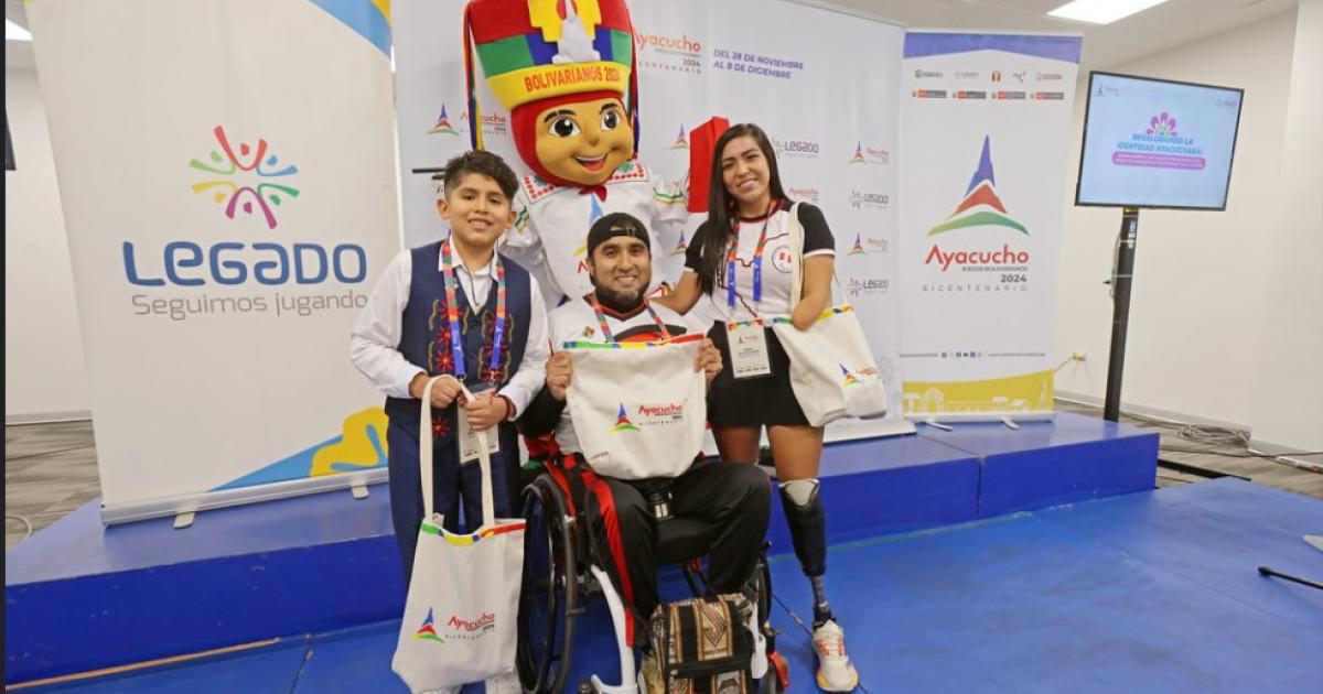 Los Juegos Bolivarianos Ayacucho 2024 presentó tres nuevos embajadores