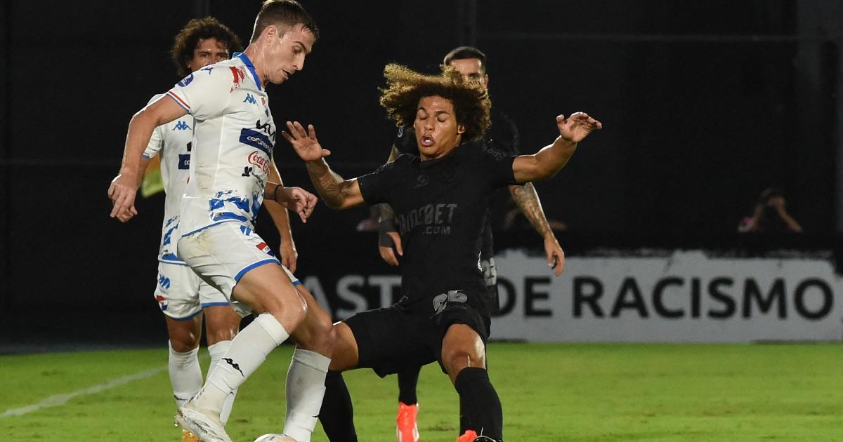 Corinthians venció a Nacional de Paraguay por la Sudamericana