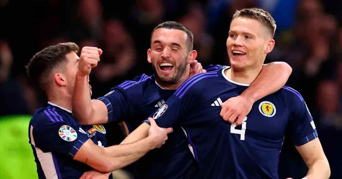 Escocia presentó su lista de convocados para la Eurocopa 2024
