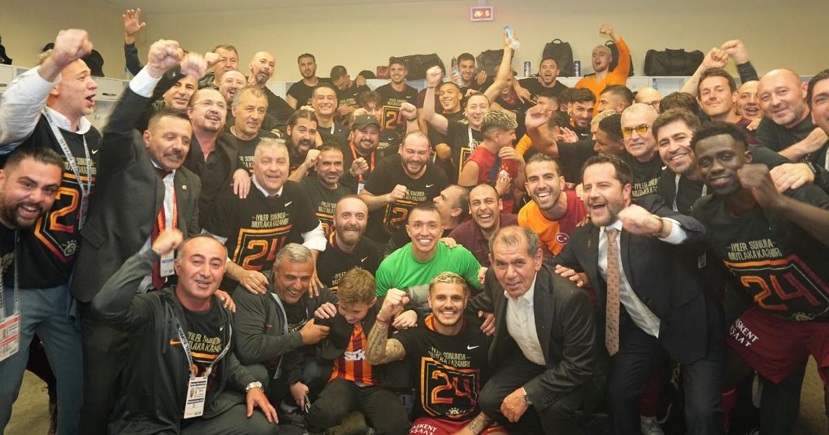 (VIDEO) Galatasaray se coronó bicampeón con histórico puntaje