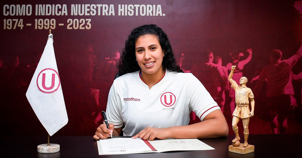 Universitario anunció a Karla Ortiz como refuerzo para la LNSV