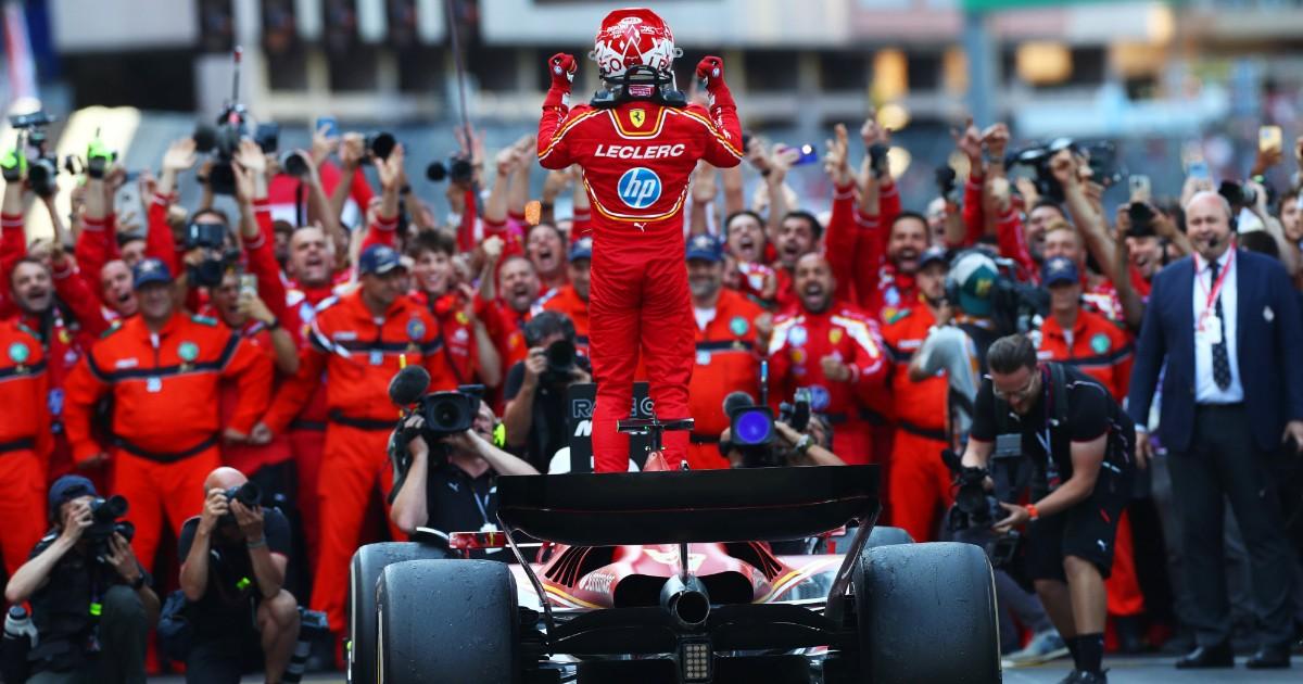Leclerc ganó el Gran Premio de Mónaco