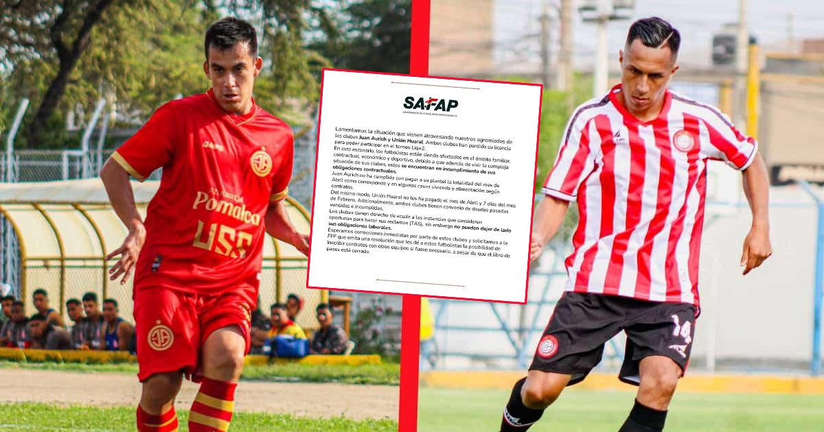 SAFAP se pronunció por falta de pagos de Juan Aurich y Unión Huaral