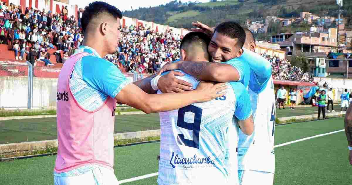 ¡Lluvia de goles en Huamachuco! Llacuabamba goleó 4-0 a Pirata FC por Liga 2