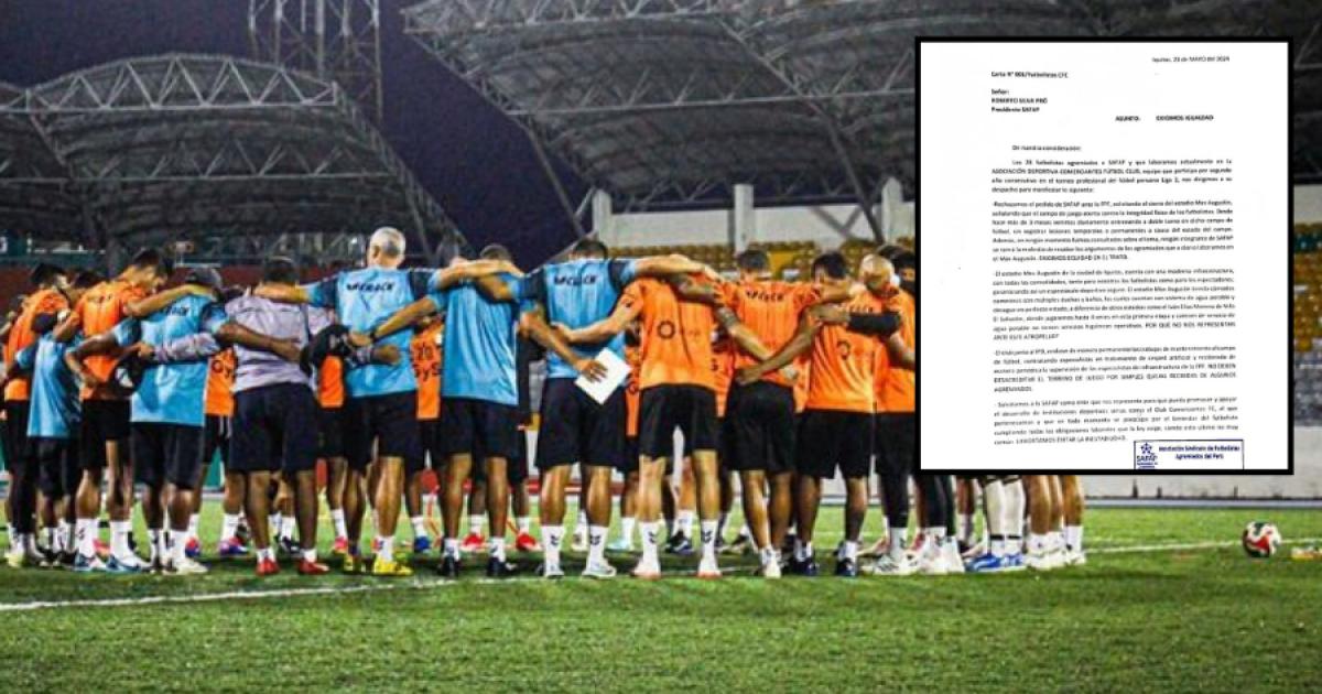 Plantel de Comerciantes FC emitieron contundente carta a la Safap por pedido de inhabilitación del Max Austin