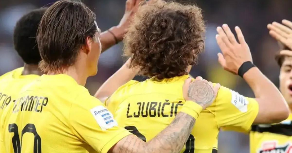 Con Callens, AEK goleó por 3-0 a Lamia, pero perdió el título de la Superliga griega