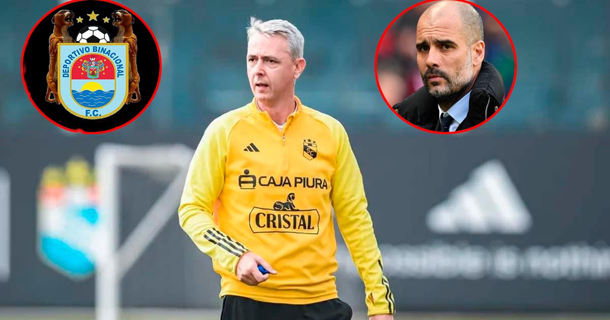 Nunes: "Me encantaría ver a Guardiola dirigiendo la Libertadores contra Binacional de visita"