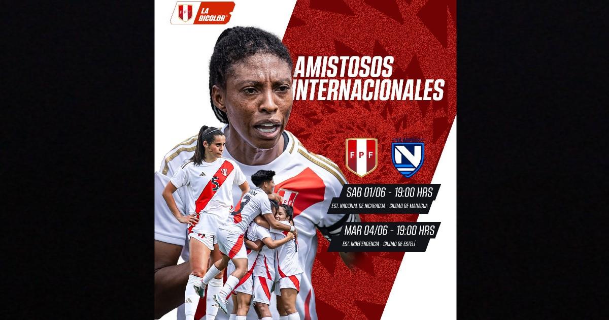 Selección femenina jugará amistosos ante Nicaragua en junio