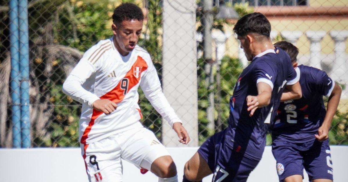 Selección sub 17 empató ante Paraguay en amistoso