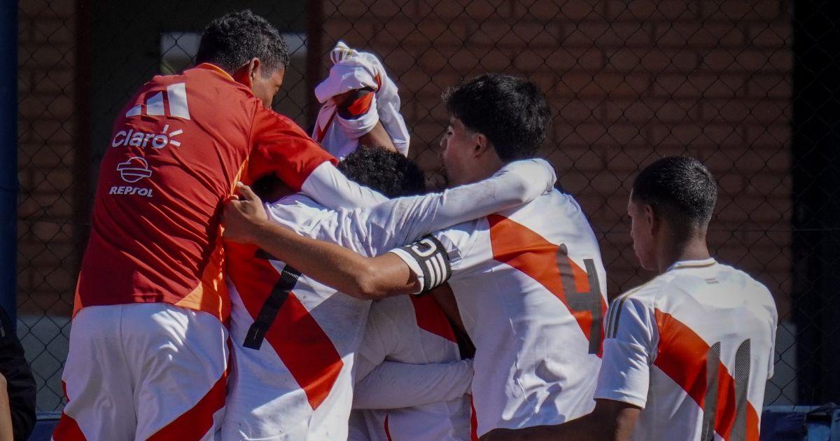 Selección sub 17 empató ante Paraguay en amistoso