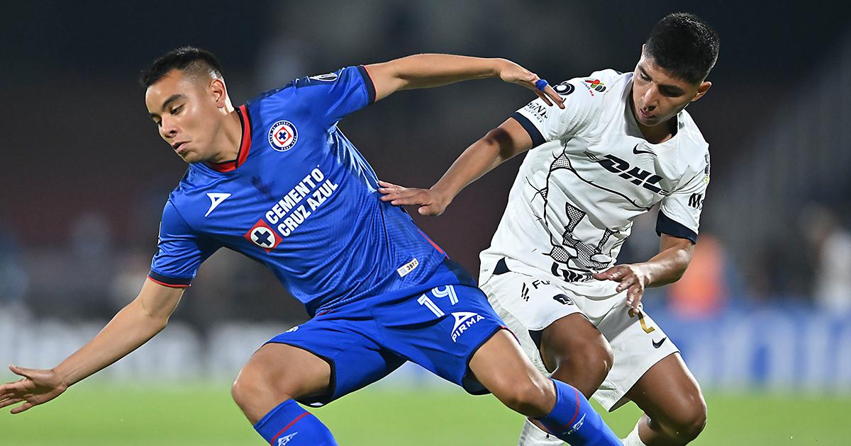 Con Quispe, Pumas cayó ante Cruz Azul en la ida de los cuartos de final de la Liga MX