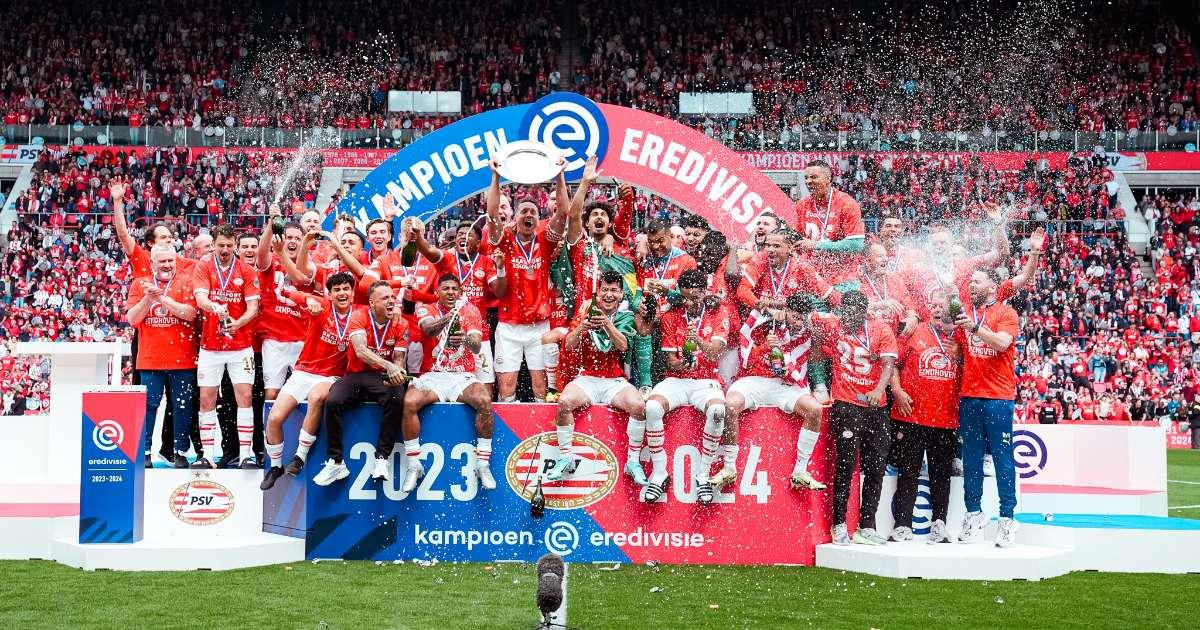 PSV se coronó campeón de la Eredivisie