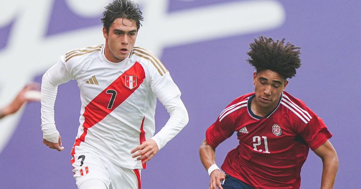 (FOTOS) Selección sub 20 se impuso por 1-0 a Costa Rica en amistoso