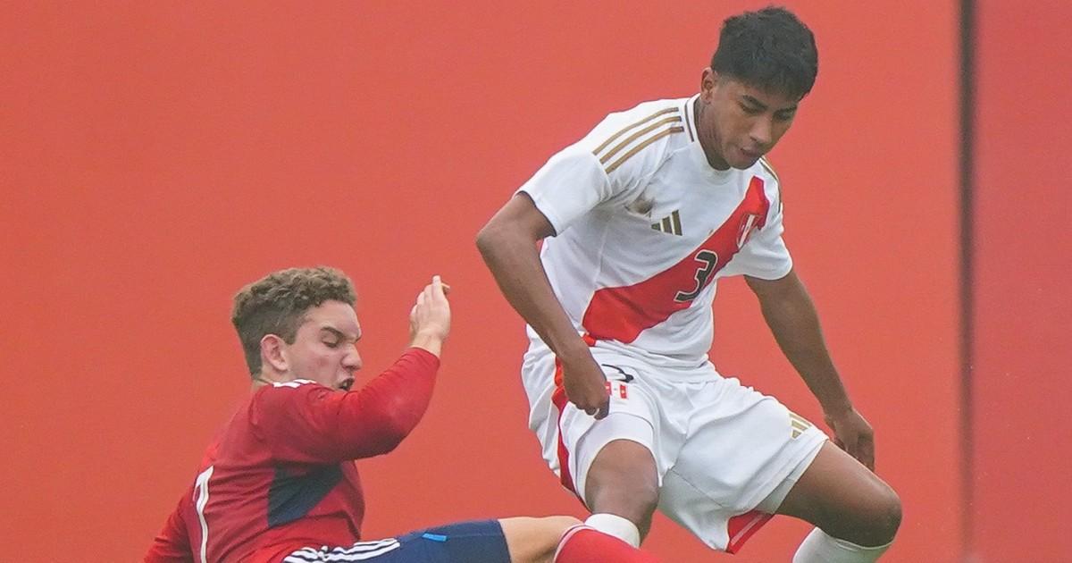 (FOTOS) Selección sub 20 se impuso por 1-0 a Costa Rica en amistoso
