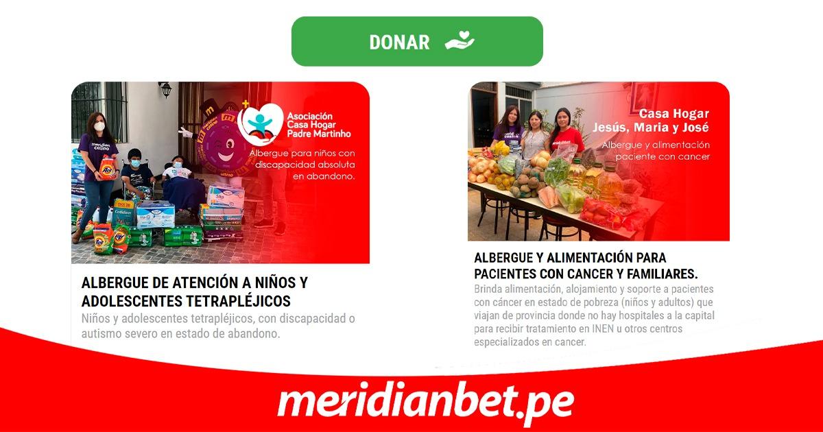 Meridianbet revoluciona el mercado con su botón de donaciones