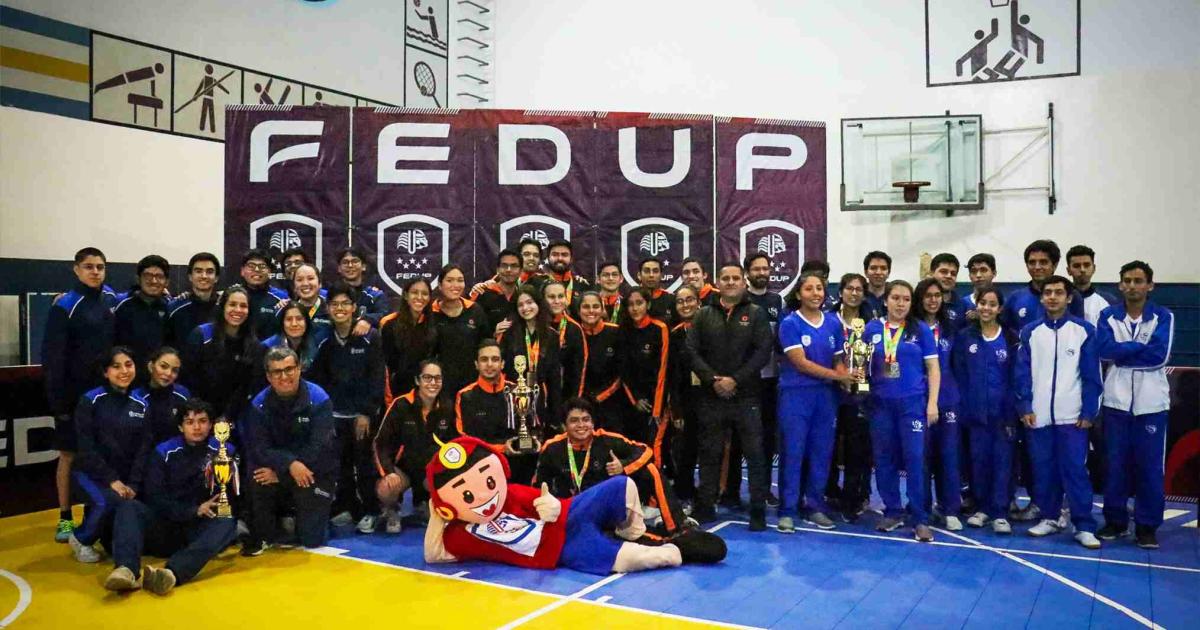 U. de Lima se quedó con el título del Campeonato nacional universitario de tenis de mesa