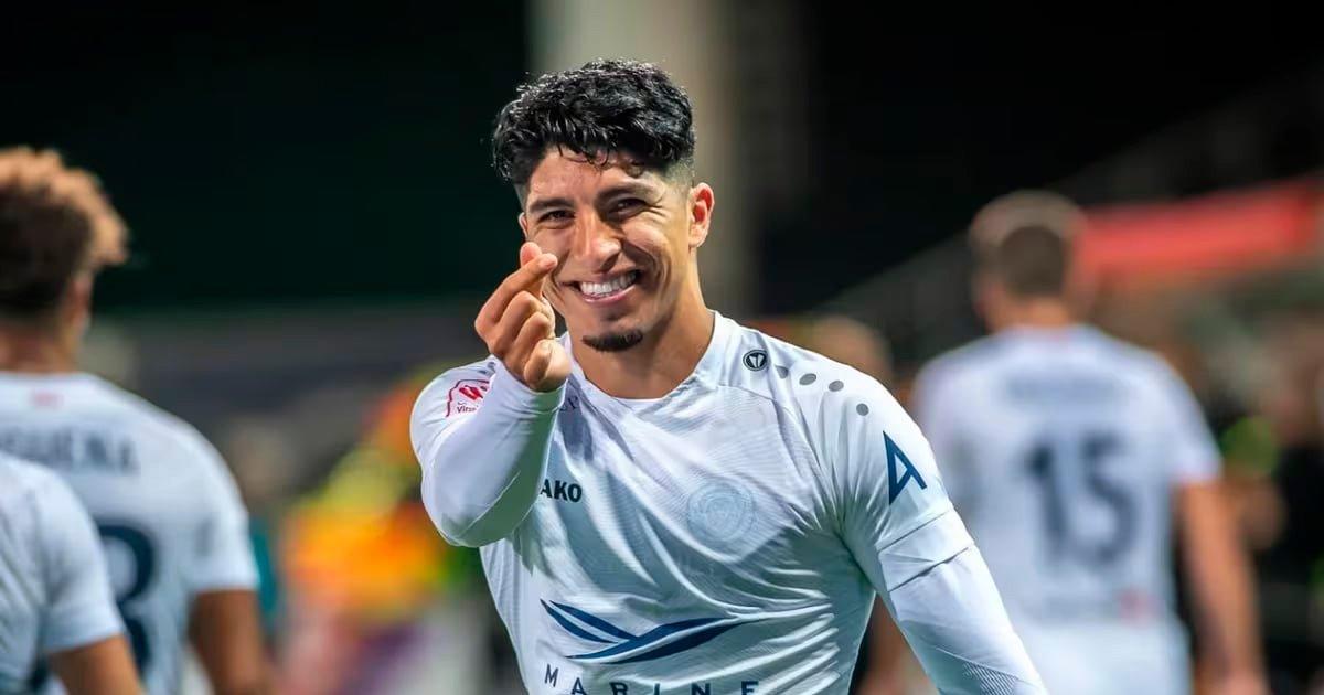 Con gol de Iberico, Riga FC goleó por 6-0 a Grobinas por la liga de Letonia