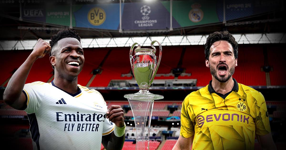 Conoce las alineaciones del Real Madrid vs. Borussia Dortmund por la final de la Champions