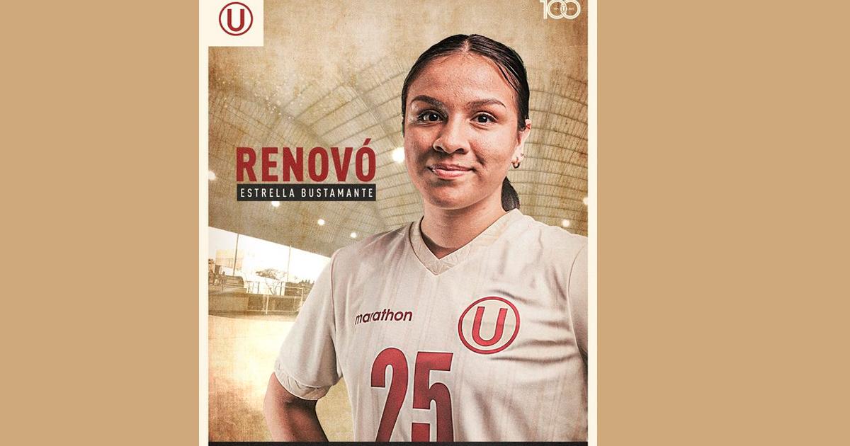 ¡Seguirá en la U! Estrella Bustamante también renovó con Universitario