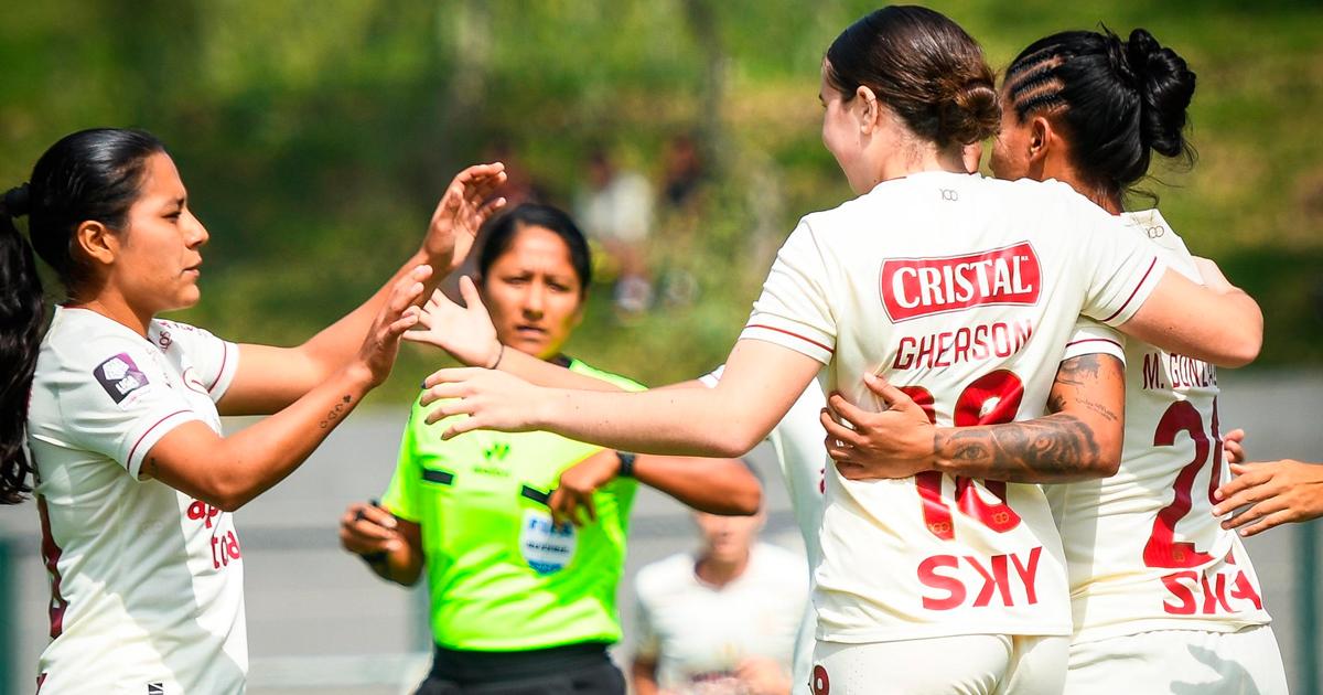 ¡Triunfo y punta! Universitario goleó 4-1 a FC Killas con triplete de Manuela González