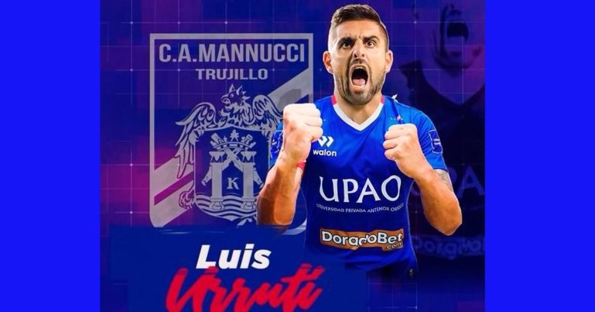 ¡Cambió de camiseta! Luis Urruti jugará Torneo Clausura por Mannucci