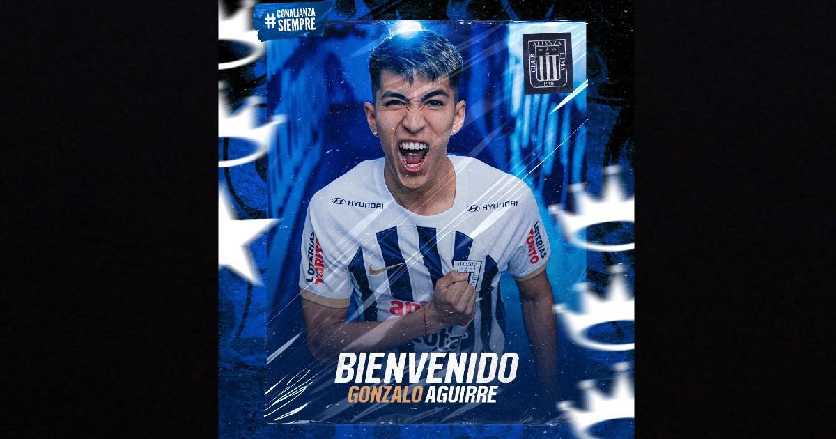 Gonzalo Aguirre es nuevo jugador de Alianza Lima