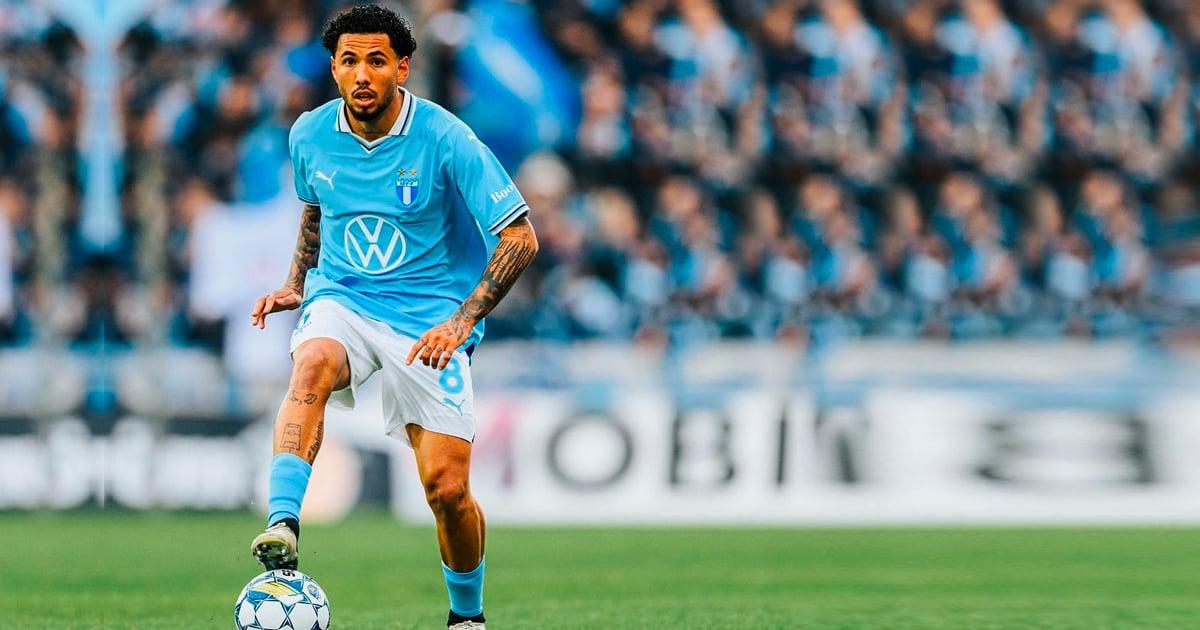 Con Sergio Peña como titular, Malmö igualó sobre la hora en la liga sueca