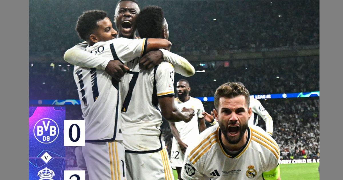 (FOTOS | VIDEO) ¡Y ya van 15! Real Madrid derrotó 2-0 al Dortmund y obtuvo una nueva Champions